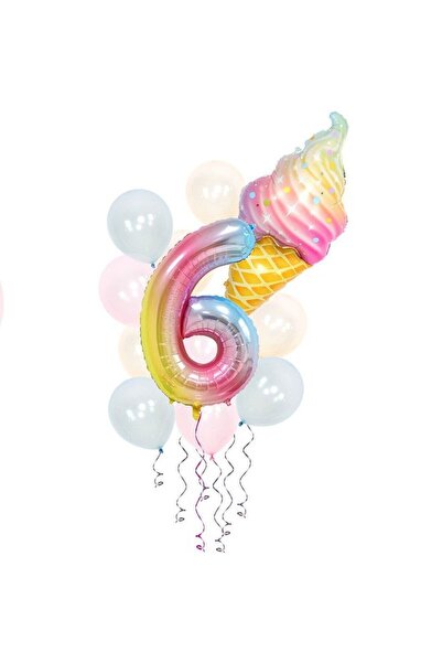 Mini Parti MİNİ PARTY STORE DONDURMA BALON SET
