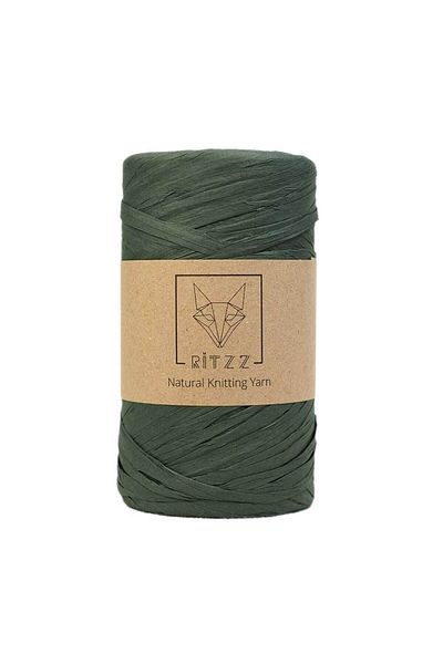 Ritzz Μαλακό σχοινί Raffia Dark Emerald R06