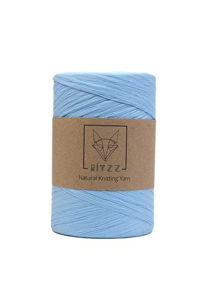 Ritzz Μαλακό σχοινί Raffia γαλάζιο