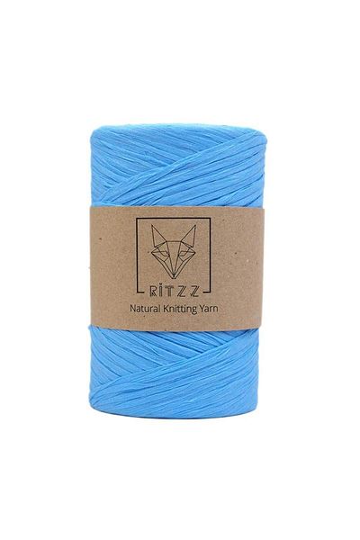 Ritzz Μαλακό σχοινί Raffia Blue