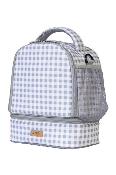 saro Thermal / Insulated Lunch Bag Navy Blue / Jean