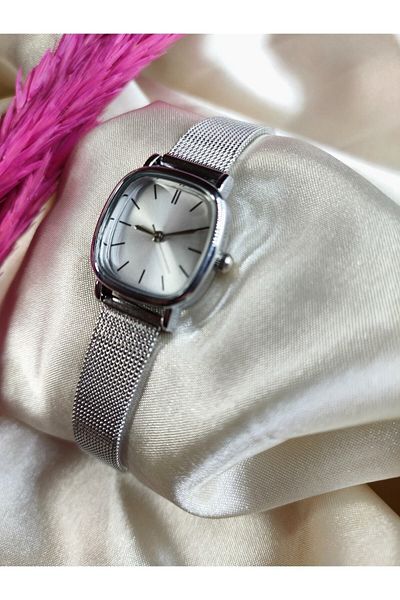 Ricardo Silver Colored Wicker Cord Women's Wristwatch