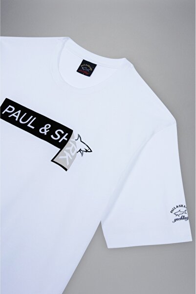 PAUL&SHARK Men's White T-Shirt 13311635-010