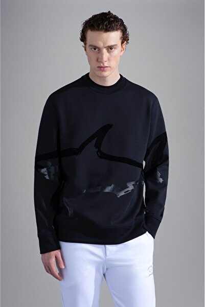 PAUL&SHARK Erkek Siyah Sweatshirt 13311849-011