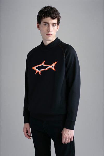 PAUL&SHARK Men's Black Sweatshirt 13311933 -011