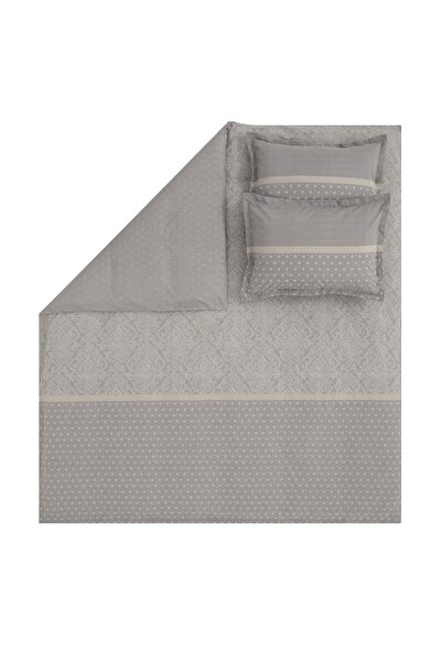 Yataş Amora Tek Kişilik Ranforce Nevresim Seti - Gri