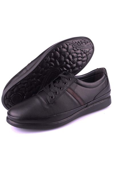 DETECTOR Inner and Outer Genuine Leather Orthopedic Daily Large Size Men's Shoes SYL154