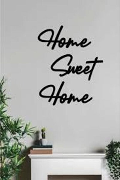 Laser Cut Wall Ornament Home Sweet Home Wall Chart