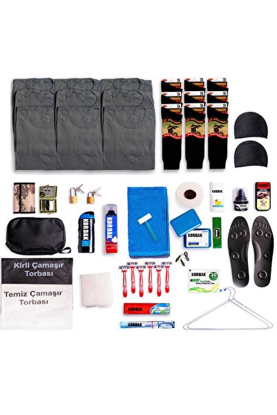 KORDAK حزمة عسكرية مكونة من 9 قطع من مستلزمات جندي الطيارين - مستلزمات جندي ا...