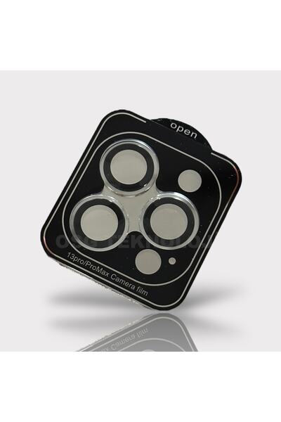 OSG "silver-gümüş" Iphone 13pro/13pro Max Uyumlu Safir Cam A Kalite Kamera Le...