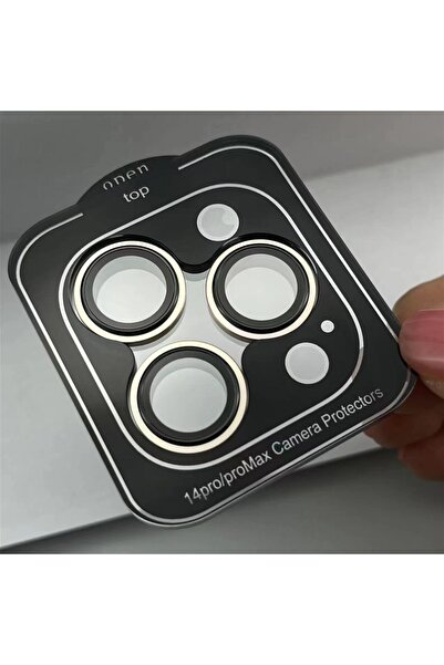 OSG "gold-altın" Iphone 14 Pro/14p Ro Max Uyumlu Safir Cam A Kalite Kamera Le...