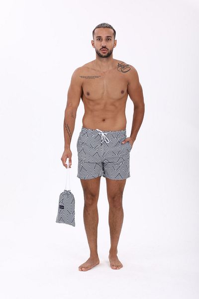Whitefin Whıtefın Alaçatı Elastic Waist Sea Shorts