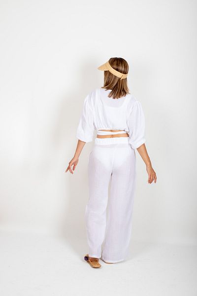 Botex Μουσελίνα Crop Top