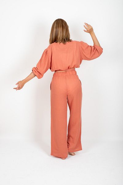 Botex Μουσελίνα Crop Top
