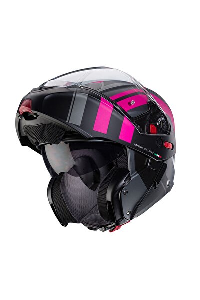 Caberg HORUS X ROAD MT GUN MET-BLK-FUSHIA