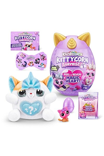 Rainbocorns Rainborocorns Kittycorn Bow Surprise S7-9279SQ1 ذهبي
