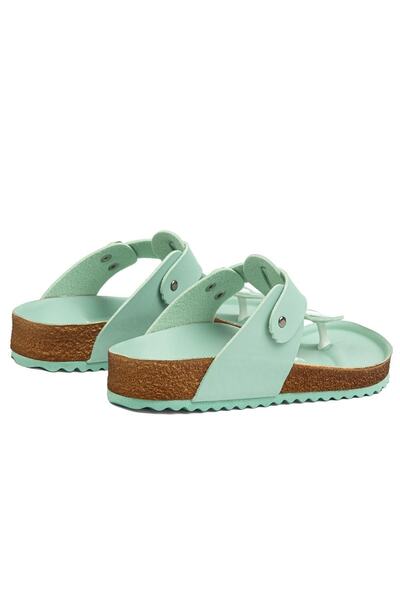 Benetton ® |   BN-1231- Ανοιχτό Πράσινο - Γυναικείες Παντόφλες