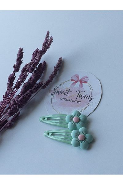 Sweet twins accessories Αγκράφα με λουλούδια