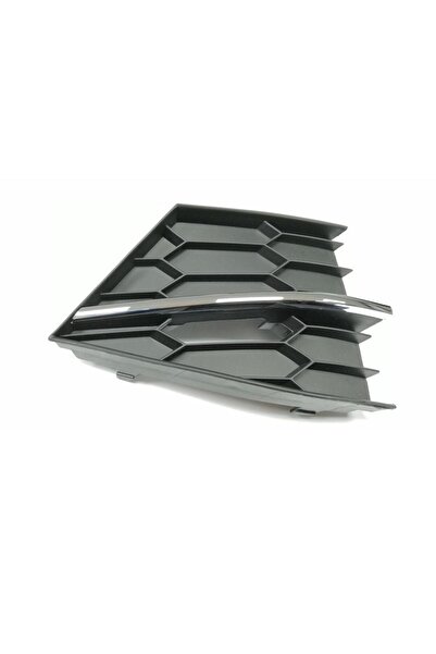 AFT Skoda Superb 3 2015-2019 Ön Tampon Sağ Sis Farı Yan Izgarası Kromlu 3v085...