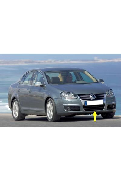 AFT Vw Jetta Mk5 2006-2011 Ön Tampon Orta Izgarası Kromlu 1k0853677c
