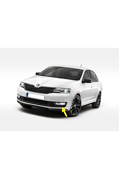 AFT Skoda Rapid 2017-2020 Uyumlu Ön Sol Sis Farı Çerçevesi Kromsuz 5ja807681a
