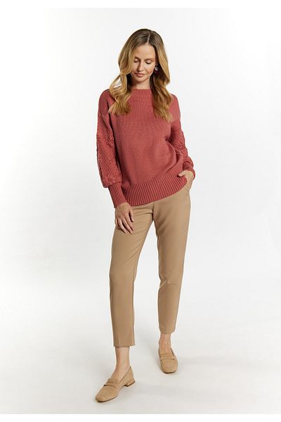 USHA Strick Pullover sivene