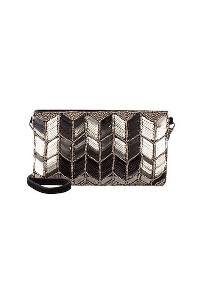 Dreimaster Vintage Clutch/Abendtasche incus