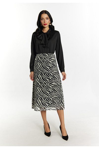 Faina Rock mit Zebra-Print