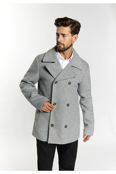 Dreimaster Klassische Cabanjacke aus Wollgemisch casnagie