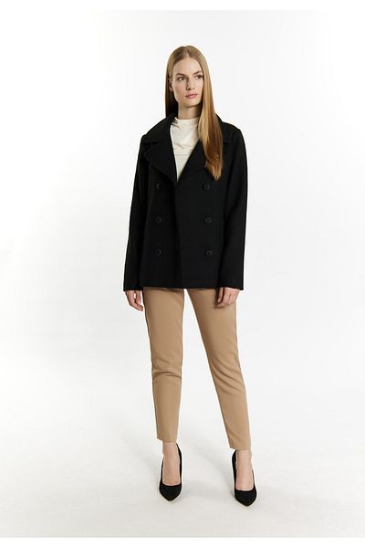 Dreimaster Cabanjacke aus Wollgemisch