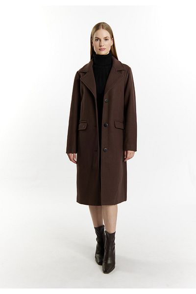 Dreimaster Klassik Übergangsjacke in Wolloptik mit anteilig recyceltem Material casnagie