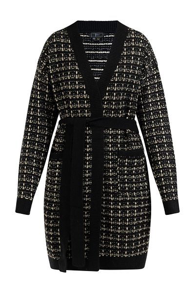 Faina Effektive Strickjacke mit Flammen
