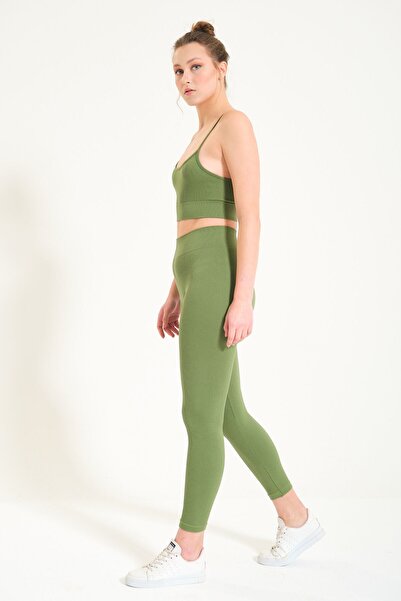 Formeasy Γυναικείο αθλητικό κολάν με ψηλή μέση χωρίς ραφές 9001