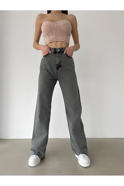DRC trend Smoked Rax Loose Jeans - Lycra Palazzo Jeans, Loose Legs