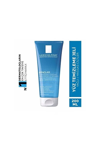 La Roche Posay Effaclar Gel - Gel Nettoyant Purifiant Visage Pour Peaux Grasses 200 Ml. LRPosay.