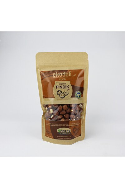 Organik Fındık Çiğ 250 Gr