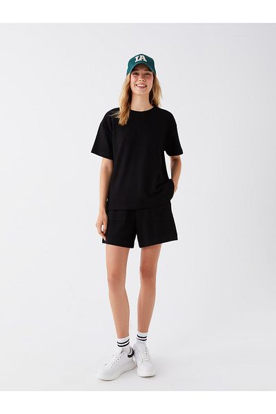 LC Waikiki Comfortable Molded Women's Shorts with Elastic Waist