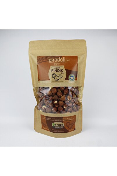 Organik Fındık Çiğ 500 Gr