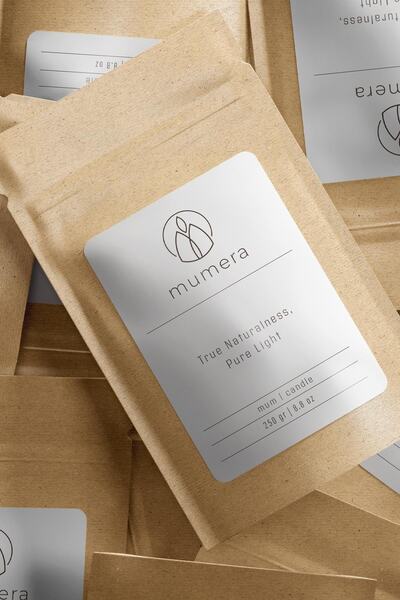 Mumera İnci Tozu Mum Sonsuzluk Mumu 250 Gr