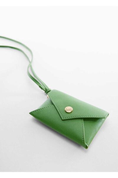 MANGO Woman Coin purse with button closure