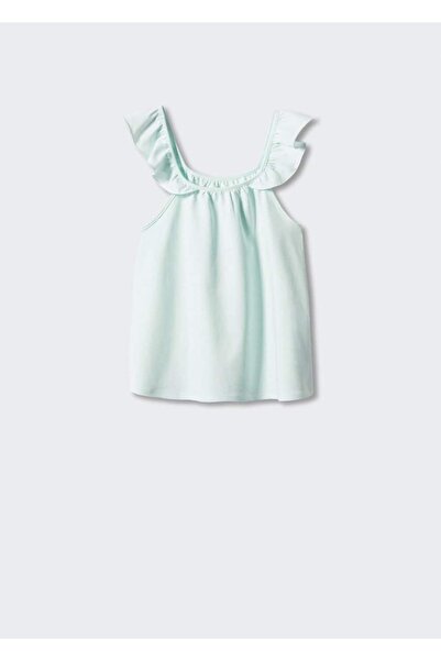 MANGO Kids Askılı Fırfırlı Tişört