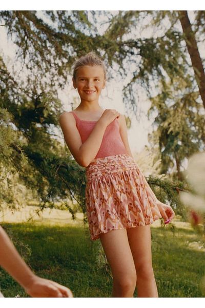 MANGO Kids Red Skirt for Kids