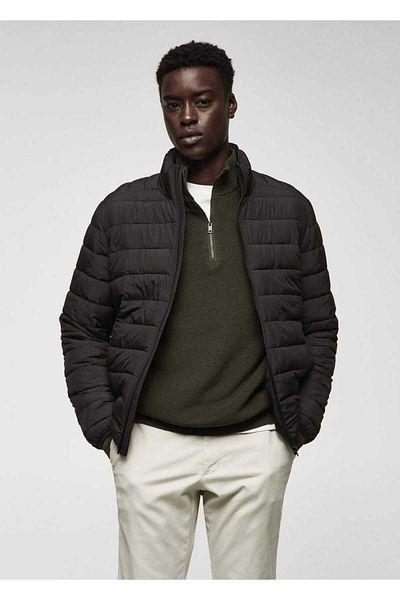 MANGO Man Εξαιρετικά ελαφρύ, αδιάβροχο, καπιτονέ Anorak