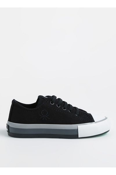 Benetton Black Boy's Sneaker BN-30175