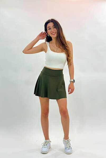 FVTEKSTİL Women's Shorts Skirt