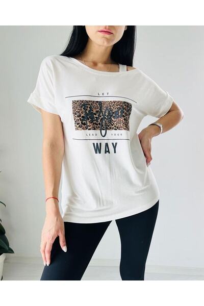 LARİSA COLLECTİON بلوزة أساسية بكتف واحد