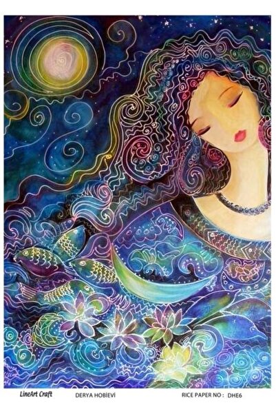 LİNEART Pirinç Dekopaj Kağıdı No:DHE6- 29X42cm