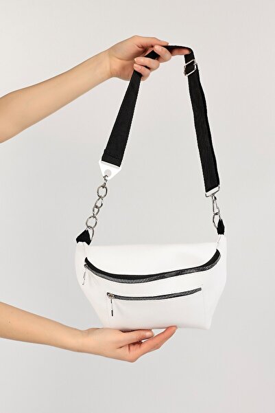 RONYPONY Double Compartment Waist Bag