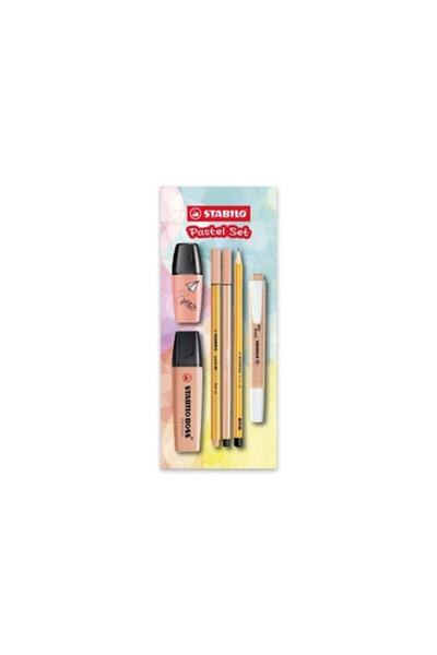 Stabilo Tek Renk Pastel Set 6'lı Turuncu