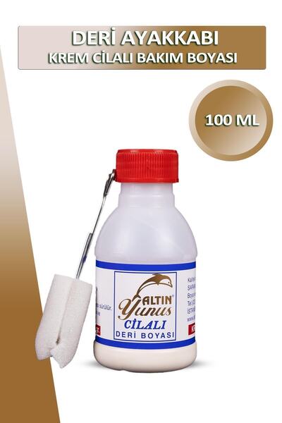Dopar Bağcık Altın Yunus Krem Cilalı Ayakkabı Bakım Boyası 100 ml Set